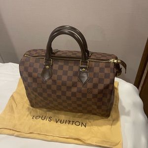 Louis Vuitton speedy 30 Damier